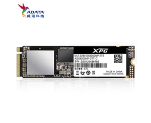 威剛（ADATA）256G SSD固態硬盤M.2接口(NVMe協議)SX8200 Pro SX8200PNP