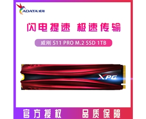 威剛（ADATA）S11 PRO 1TB 臺式機/筆記本 SSD固態硬盤 M.2接口